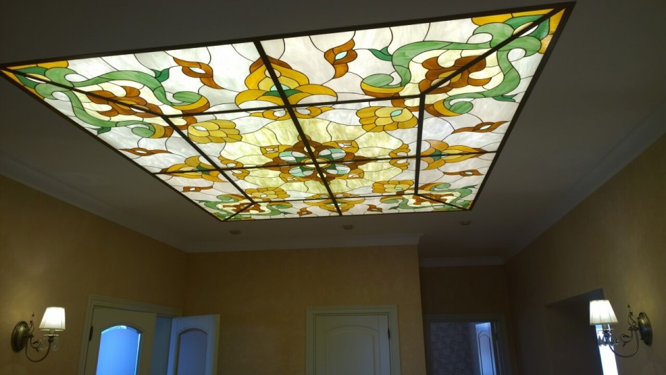 Заказать световой потолок с фотопечатью в г. Озёрск